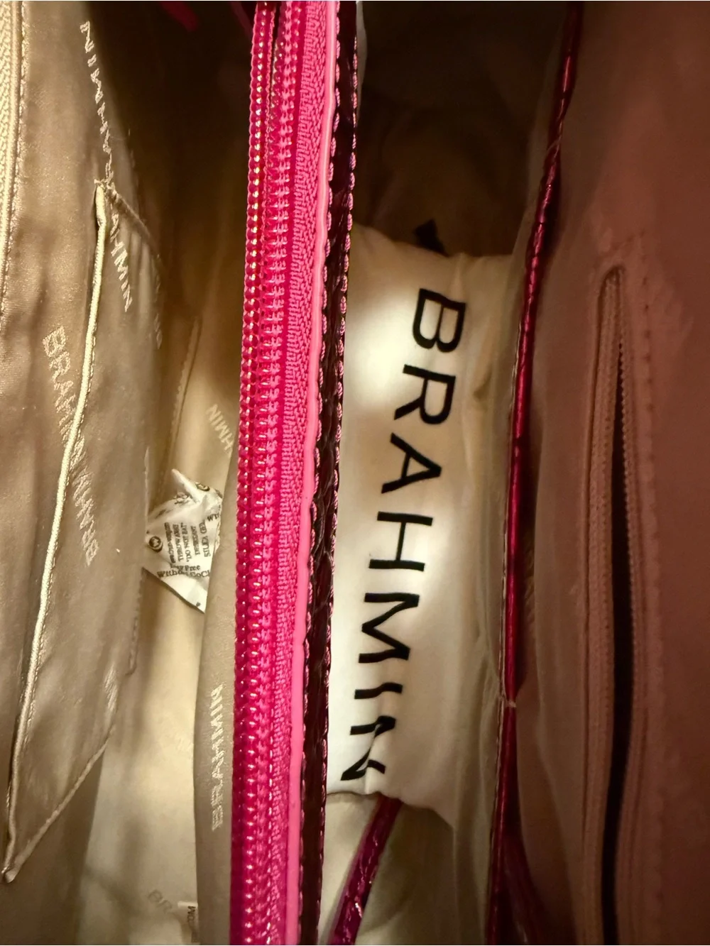 Brahmin Voltage Violet small Finley HTF color - Picture 6 of 6